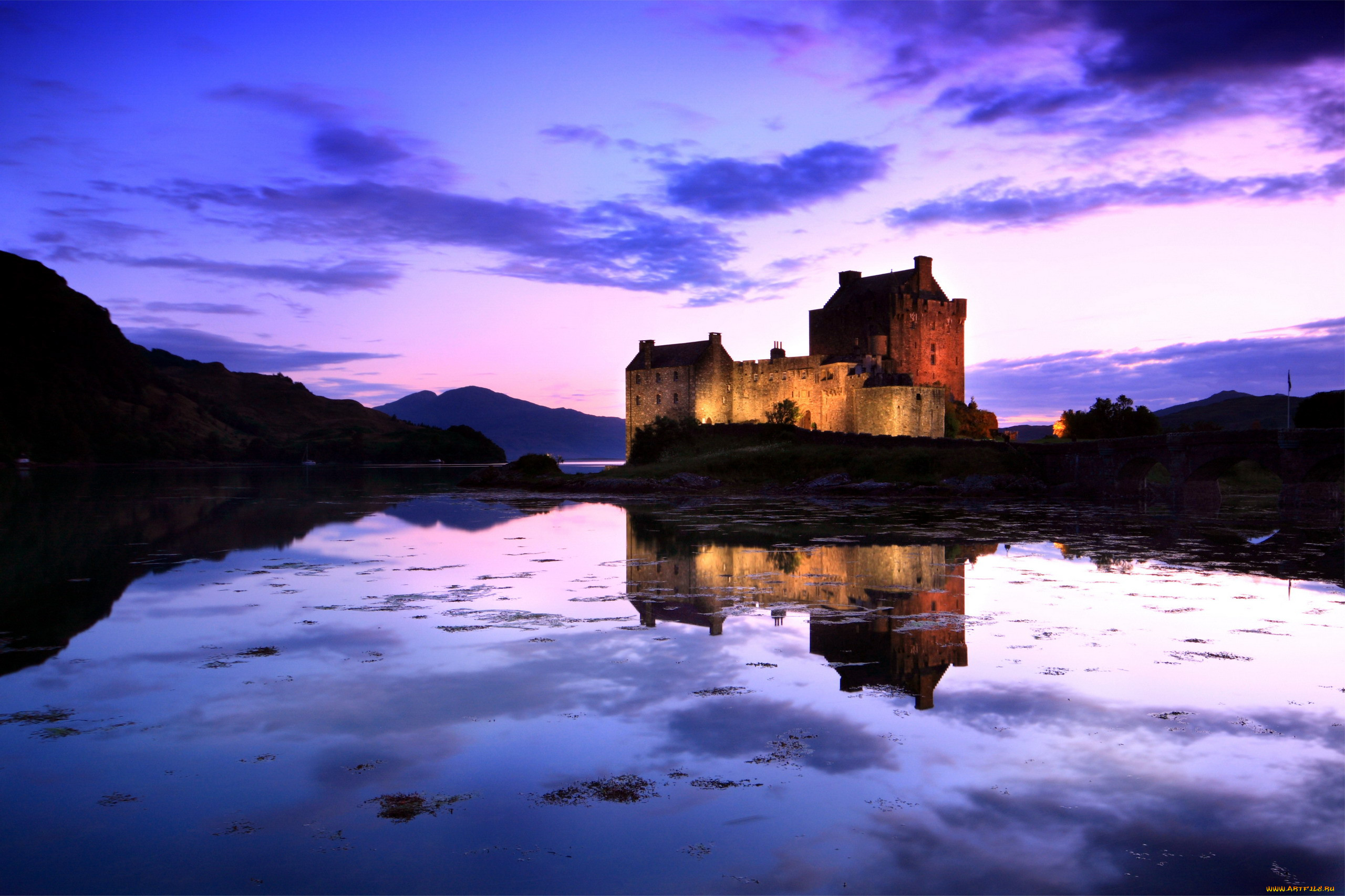 ,  - , , eilean, donan, castle